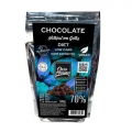 Gotas de Chocolate Low Carb 70% cacau com Eritritol Ouro Moreno - pacote de 500g